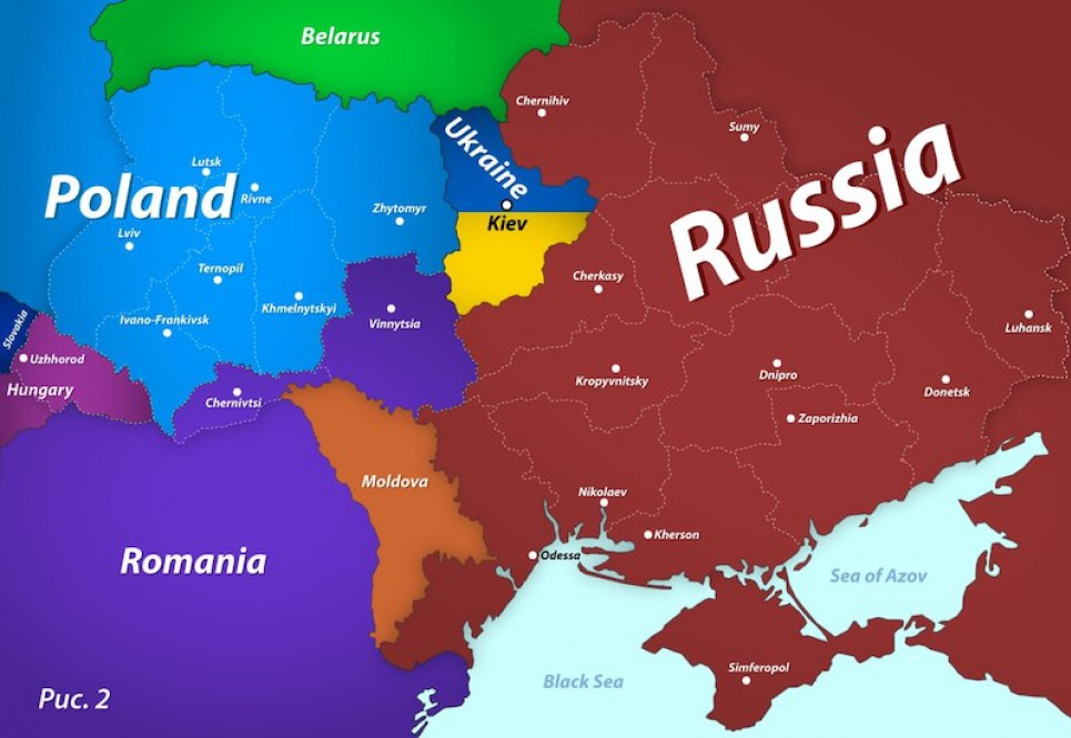Офіційний Бухарест відреагував на мапу Медвєдєва, де він «віддав» Буковину сусідам(ФОТО)