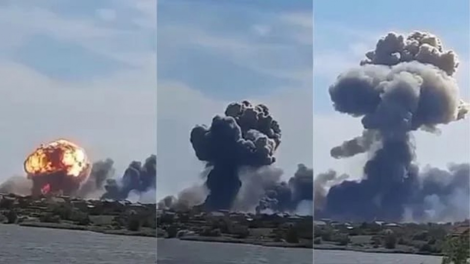 Російським телеглядачам не розповідають про вибухи у Криму: чому генерали РФ запевняють, що втрат нема (ФОТО)