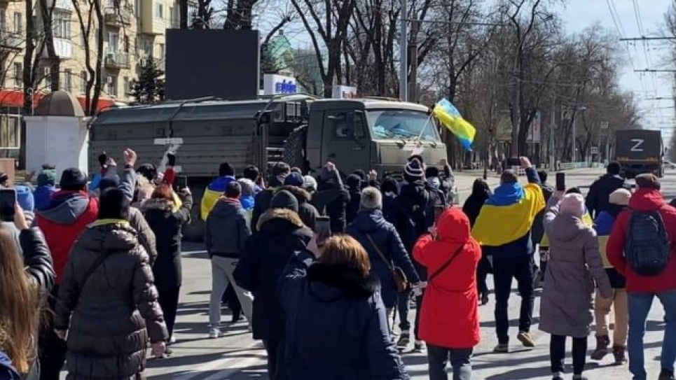 Перша спроба провести "референдум" у Херсоні провалилася