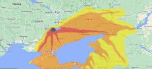 Радіація накриє частину півдня України та південно-західні регіони росії(ІНФОГРАФІКА)