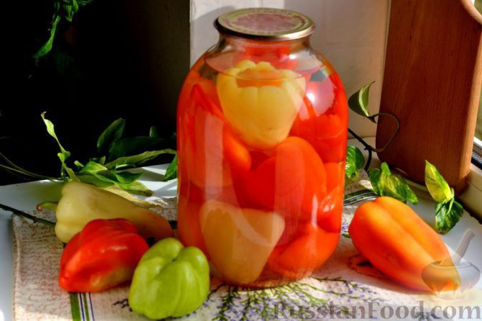 Перець маринований з медом : рецепт болгарського перцю на зиму