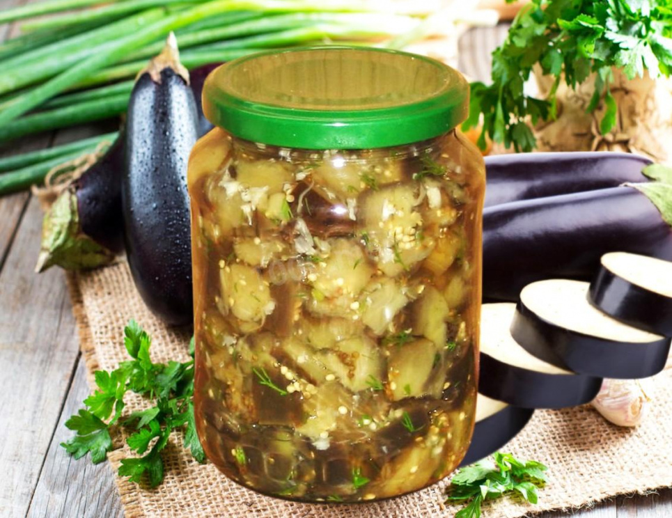 Баклажани, як гриби: смачна закуска на зиму