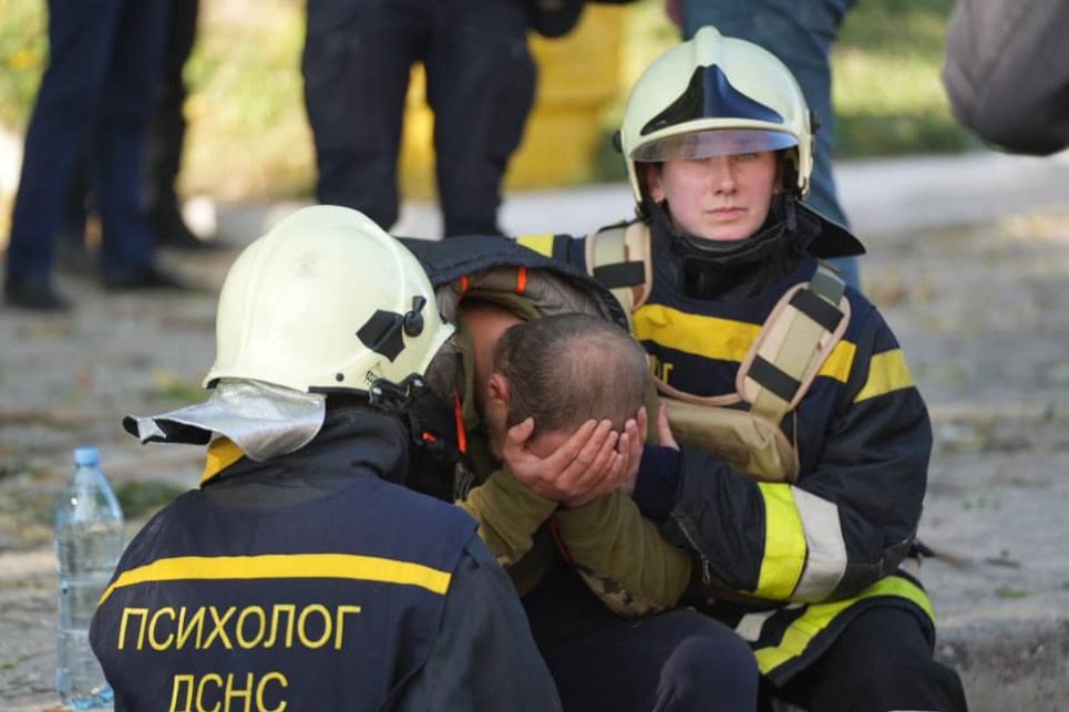 Зросла кількість загиблих внаслідок удару дронами по Києву(Оновлено)