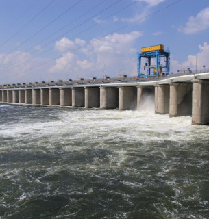 Укргидроэнерго Каховская ГЭС Гидроэлектростанция
