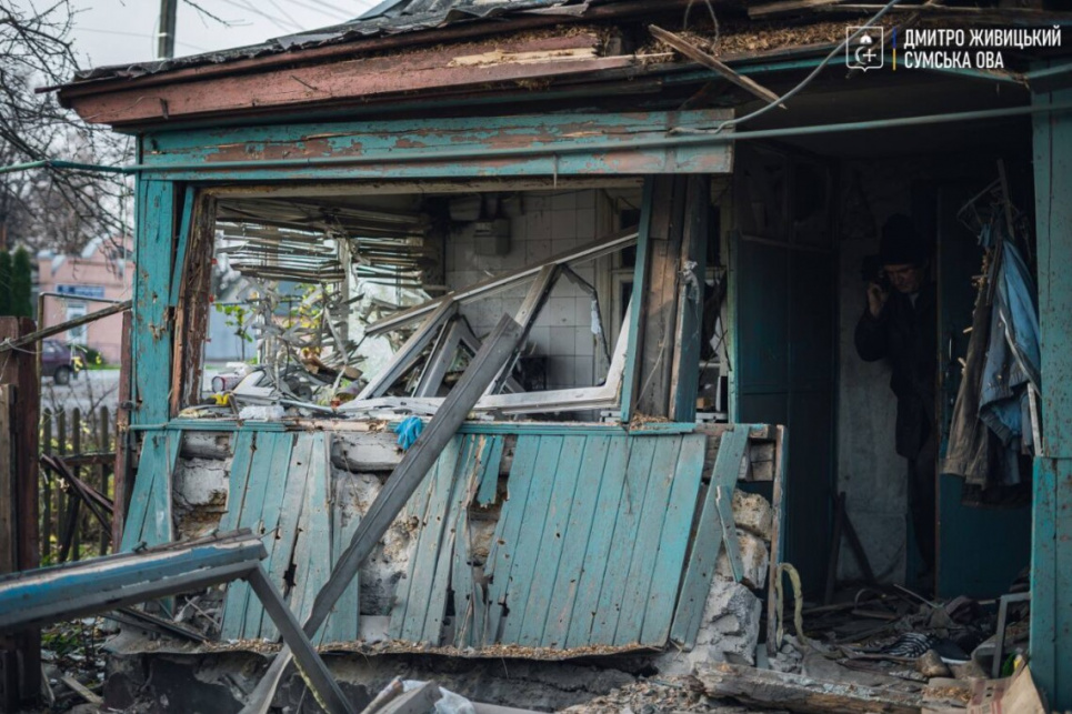 Понад 200 мін та снарядів: окупанти гатили по Сумщині