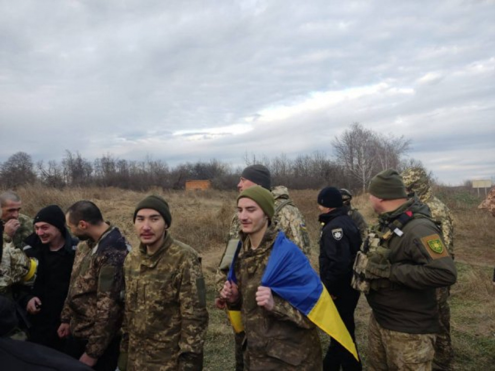 В Україну з полону повернулися 50 захисників-оборонців Маріуполя(ФОТО)