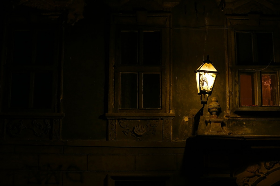 Режим экономии уличного освещения в Одессе