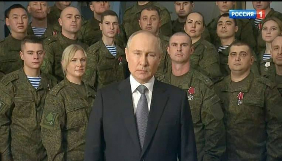 Новорічне звернення Путіна показало, що у нього великі проблеми (ВІДЕО)
