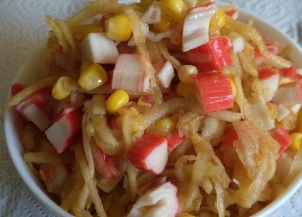 Дуже швидке приготування: спортивний салат «Артем»