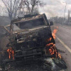 Підбита російська військова машина «Тигр» під Миколаєвом