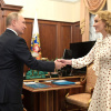 Володимир Путін та Марія Львова-Бєлова. Фото: прес-служба Кремля
