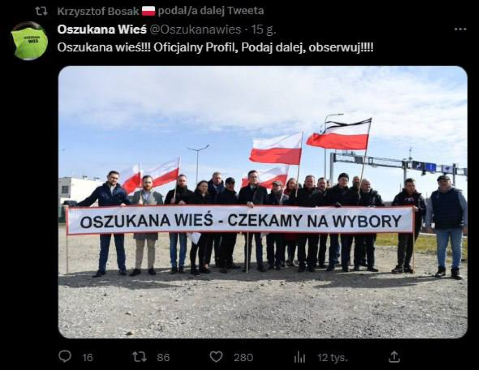 Польські фермери виступили проти ввозу українського зерна