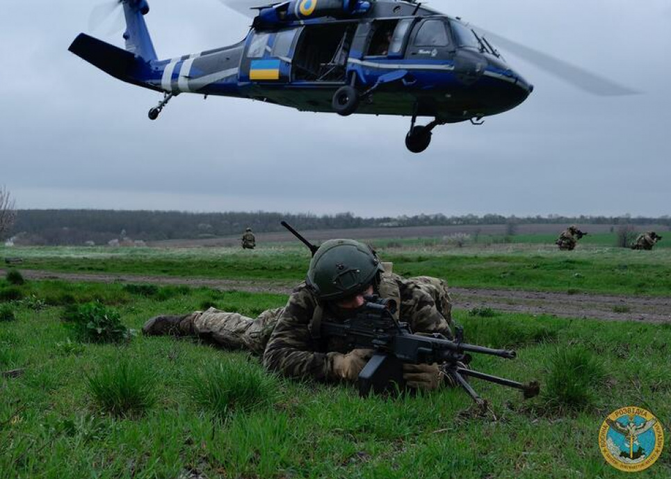 Гелікоптер Sikorsky UH-60 Black Hawk на озброєнні українського спецназу. Фото: ГУР МО України