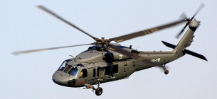 UH-60 Black Hawk у польоті. Фото: Jakub Hałun, CC BY-SA 4.0, commons.wikimedia.org