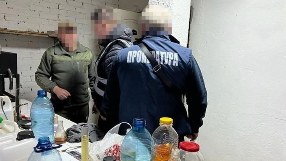 На Львівщині викрили підпільний цех із виробництва дизельного палива (ФОТО)