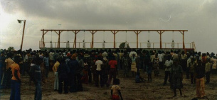 Публічне повішення. Ліберія, 1979 рік. Фото: Fred PM van der Kraaij, CC BY-SA 4.0, commons.wikimedia.org