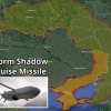 Куди можуть дістати ракети Storm Shadow. Скріншот запису у Твіттері радника комісії США з безпеки в Європі Пола Масаро
