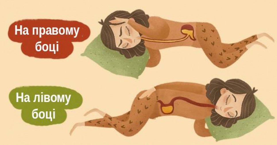 Названо користь сну на лівому боці