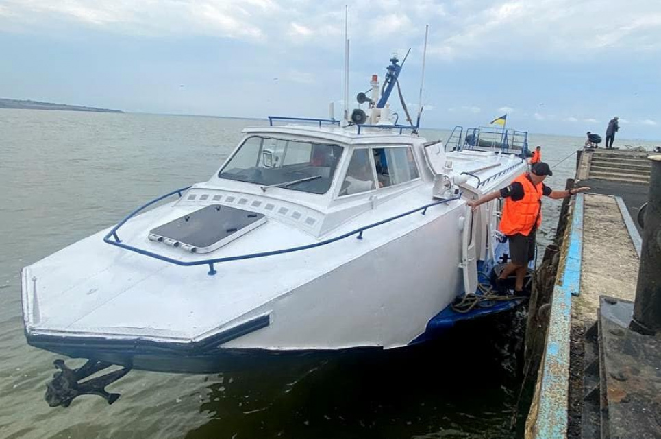 На Одещині два районні центри з’єднає пасажирський водний катер (ФОТО)
