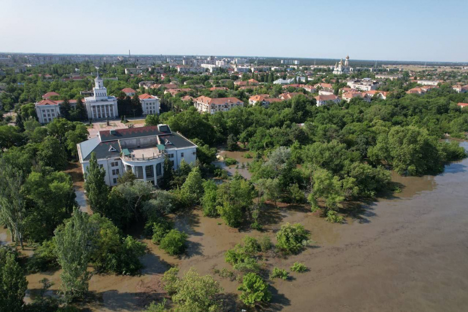 Підйом води може вийти на критичний рівень за 24 години - ситуація по Каховській ГЕС