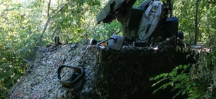 Бронетранспортер M113 із бойовим модулем Sarp Dual, Лиманський напрямок. Скріншот відео facebook.com/ivanbohunbrigade