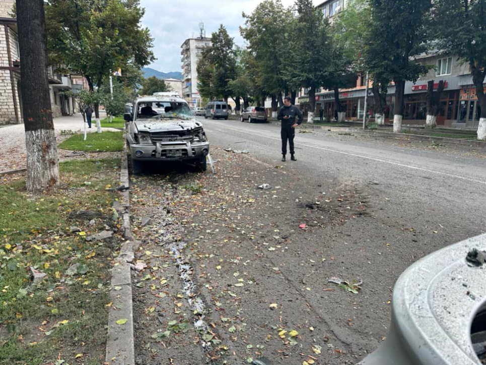 Нагірний Карабах, наслідки обстрілу