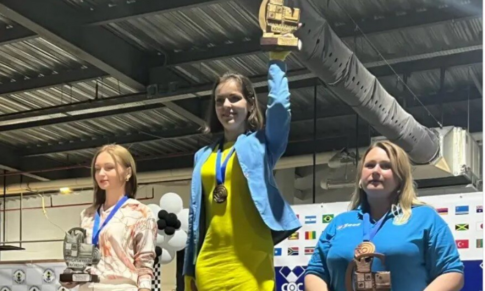 Одеситка стала чемпіонкою світу із шашок-100