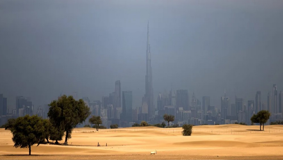 Близько 80 000 людей зберуться в Дубаї наприкінці листопада на кліматичній конференції COP28. Фото: Karim Sahib/AFP/Getty Images