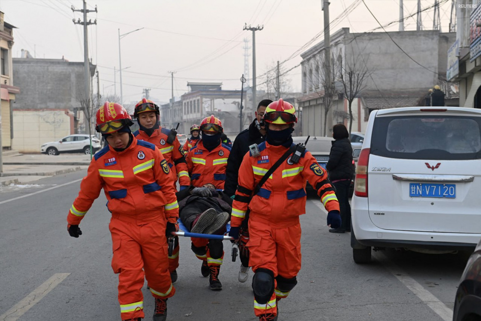 Землетрясение в Китае Смертельные случаи Урон