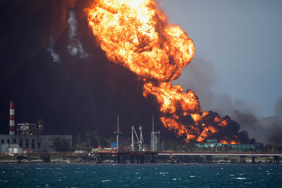 У Гвінеї стався вибух на нафтовому терміналі