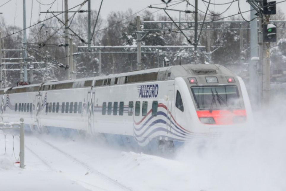 У Фінляндії через сніг та морози скасовано поїзди далекого прямування