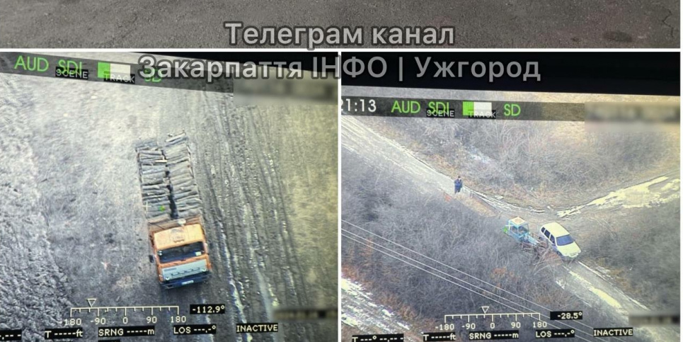 Пограничники Закарпатья остановили незаконную рубку деревьев и сбор гравия из реки Пограничники Закарпатья остановили незаконную рубку деревьев и сбор гравия из реки