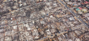 Последствия пожаров в Винья-дель-Мар. Фото: Rodrigo Arangua/AFP