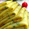 Сирні млинці з кропом