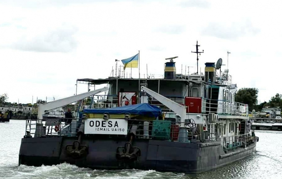 Украинское Дунайское Пароходство изменило название 23 судов