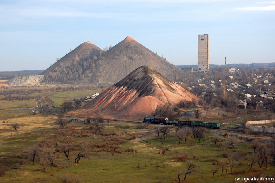 Терікон шахти "Фоміха". Фото: twinpeaks, 2013