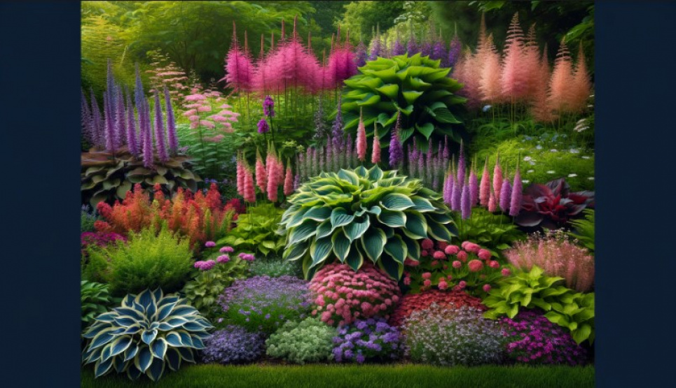 5 невибагливих багаторічників, які прикрасять ваш сад (ФОТО) Зображення згенероване ШІ