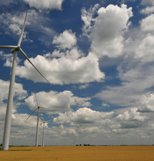 Вітрова електростанція на Полтавщині. Фото ілюстративне