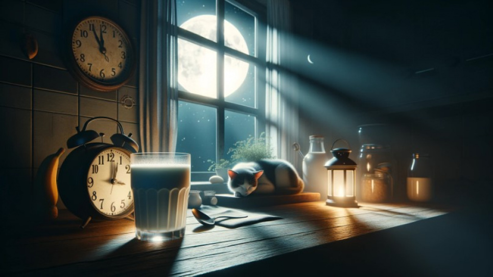 Чи можна пити кефір на ніч: поради науковців Зображення згенероване ШІ