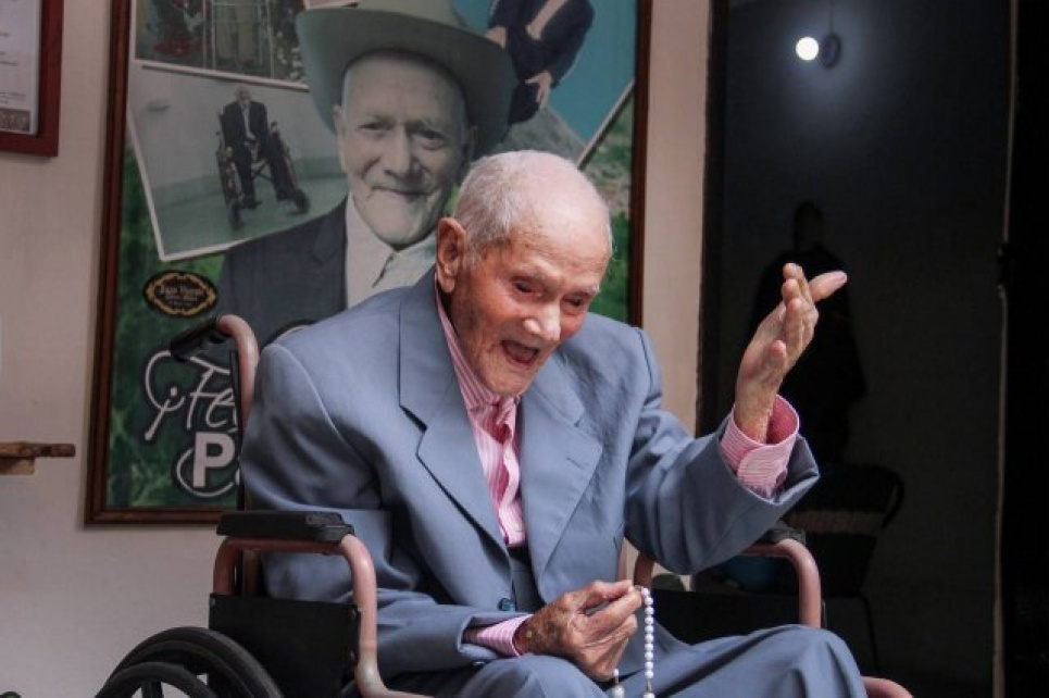 Помер найстаріший чоловік у світі Хуан Вісенте Перес Мора