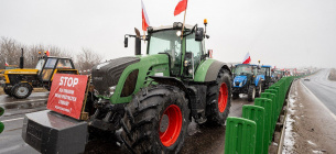 Польские фермеры продолжают блокировать границу