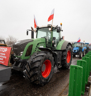 Протести фермерів на кордоні з Україною