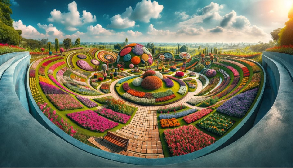 8 основних видів квітників (ФОТО) Зображення згенероване ШІ