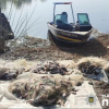 На Полтавщині у браконьєра вилучено 400 метрів сіток з рибою