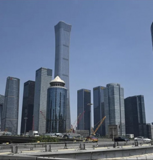 Мегаполіс Пекін є одним із найбільш постраждалих від просідання ґрунтів. Джейд Гао/AFP/Getty Images