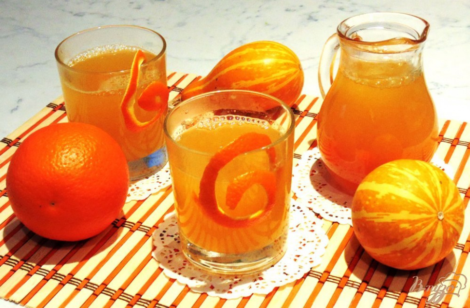  Сік із гарбуза з апельсином