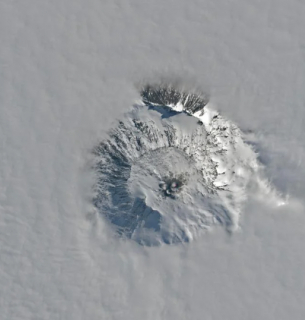 Антарктида Вулкан Природа Дорогоцінний метал