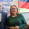 Свенья Шульце та Герман Галущенко у Києві. Фото: Sebastian Gollnow/dpa/picture alliance