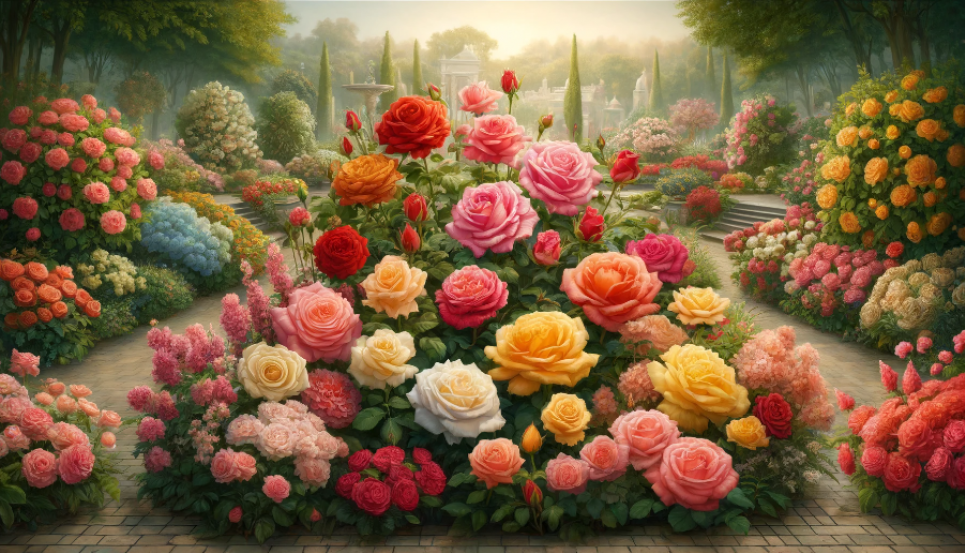 Найневибагливіші й морозостійкі: що слід знати про англійські троянди (ФОТО) Зображення згенероване ШІ