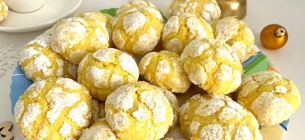 Лимонне печиво Смачні солодощі Рецепт приготування